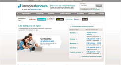 Desktop Screenshot of comparabanques.fr